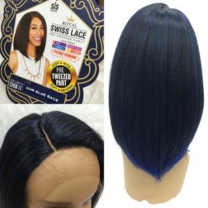 Natural Straight lace  front wig😍